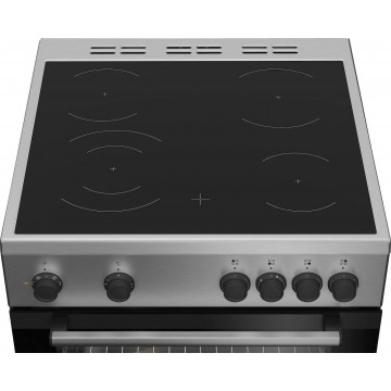 Beko FBM6701X Κουζίνα 66lt με Κεραμικές Εστίες Π60εκ.